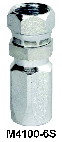 Reusable Hose Couplings- Female SAE 45 Flare Swivel